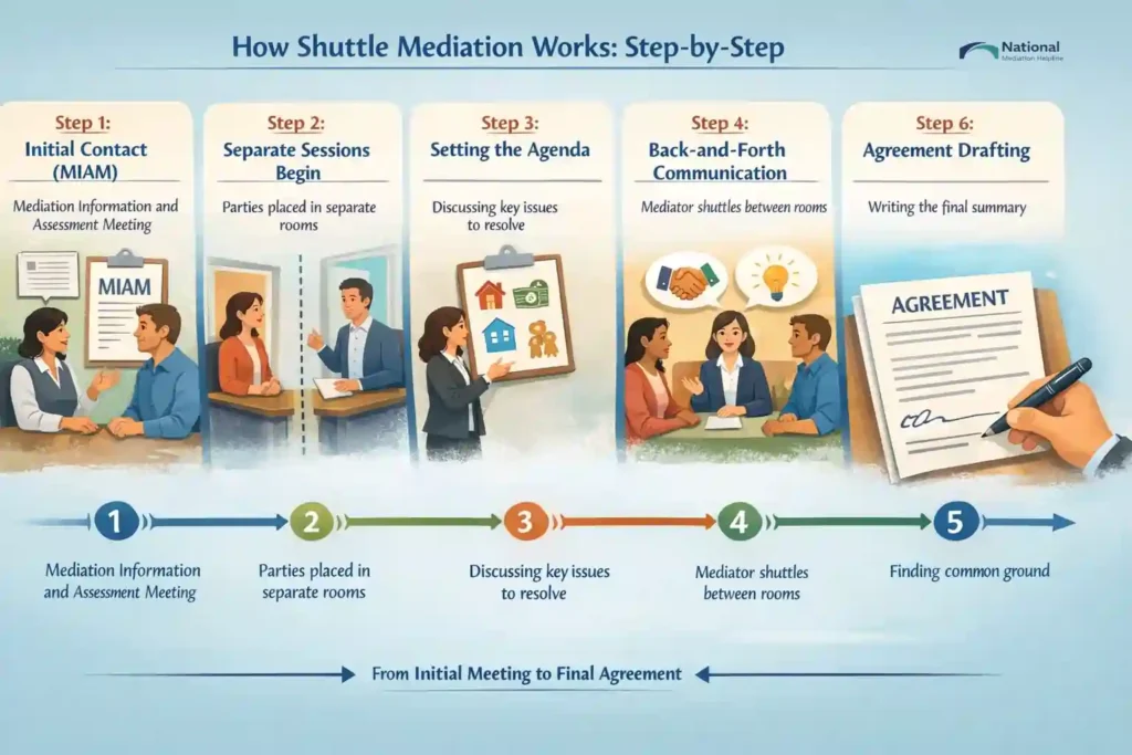 How Shuttle Mediation Works: Step-by-Step Chester